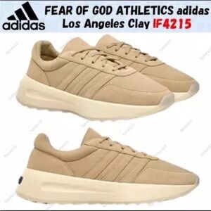 Adidas Fear of God Athletics Los Angeles Clay Sneakers